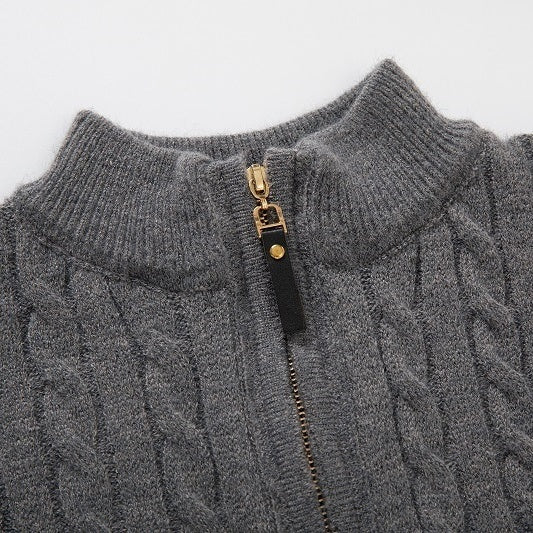 Twist Half Zip Knitwear