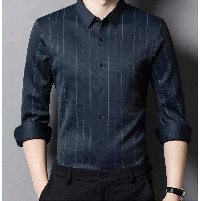 Men's Winter Padded Stretch Wrinkle-Free Shirt