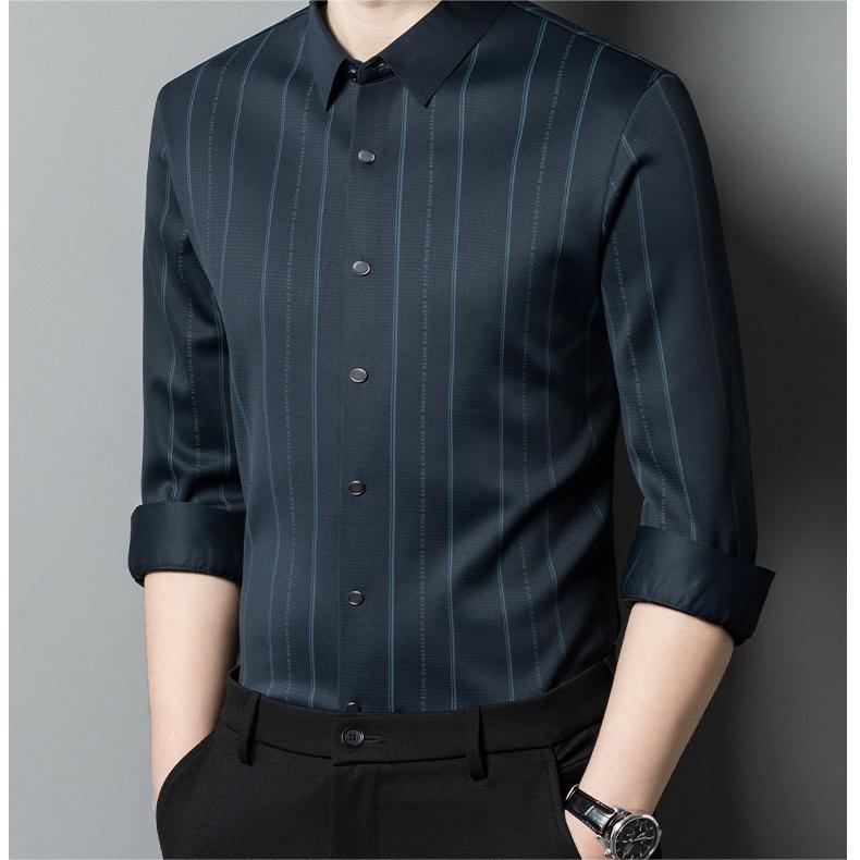 Men's Winter Padded Stretch Wrinkle-Free Shirt