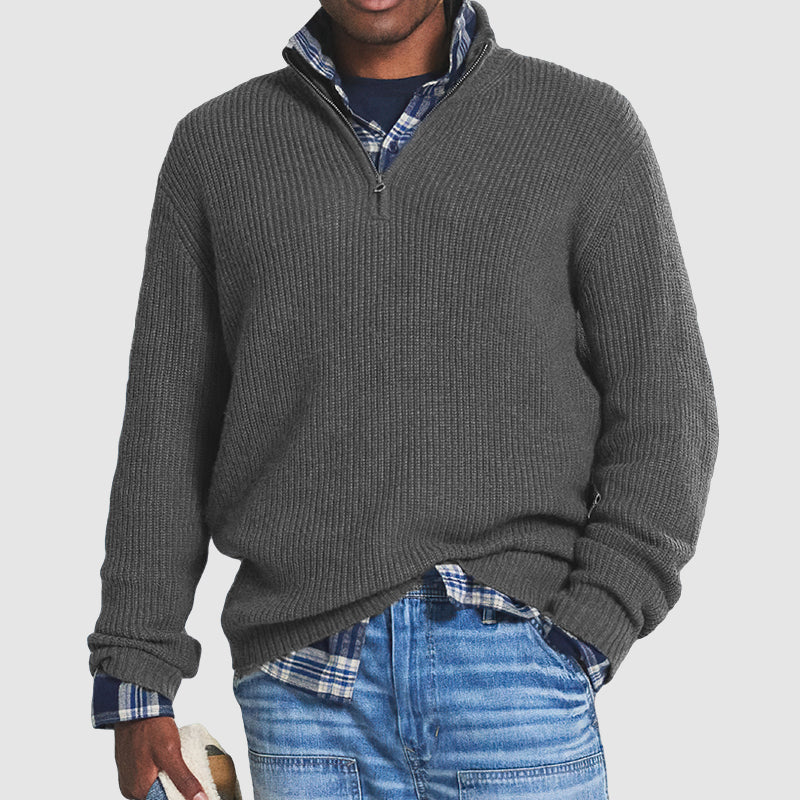 ✨Buy 2 Free Shipping✨Men's Business Casual Zipper Sweater