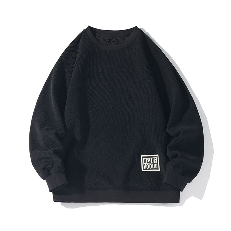 HZJOF-V Thickened Plush-lined Sweatshirt