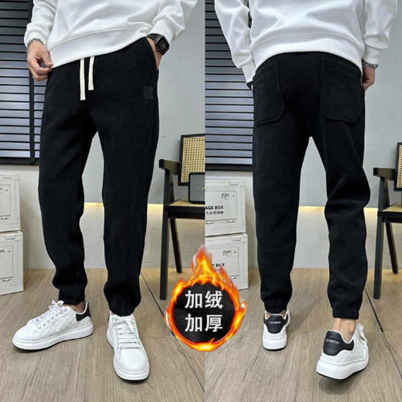 [Best Gift For Him] Men's Corduroy Loose Ankle Banded Pants