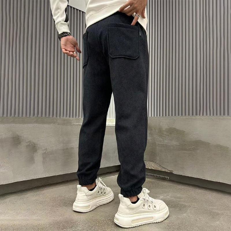 [Best Gift For Him] Men's Corduroy Loose Ankle Banded Pants