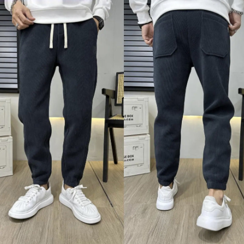 [Best Gift For Him] Men's Corduroy Loose Ankle Banded Pants