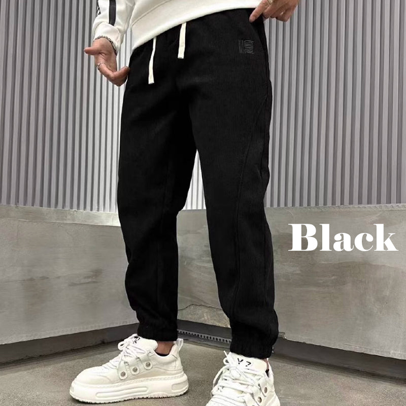 [Best Gift For Him] Men's Corduroy Loose Ankle Banded Pants